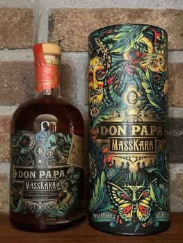 Rum Philippinen Don Papa Masskara 0,7 l Flasche in der Geschenkbox